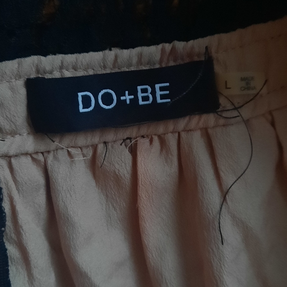 🍀3/15 DO + BE Black Lace Blouse - Picture 9 of 9